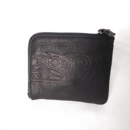 Haida　compact wallet Blk  sale