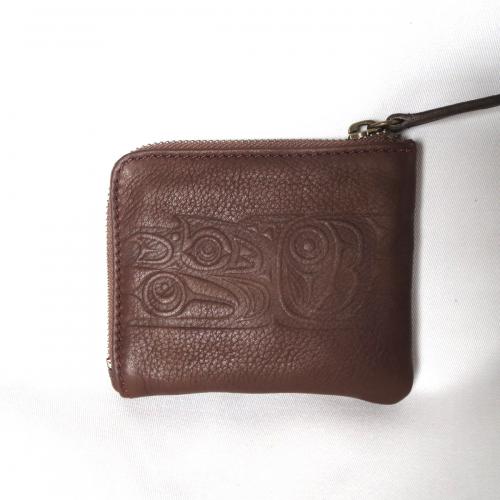 Haida　compact wallet BRN   SALE