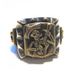 mexican skull ring     #17  sale