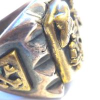 mexican skull ring     #17  sale